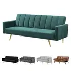 Levede Sofa Bed Futon Convertible Lounge Adjustable Recliner Couch 3 Seater