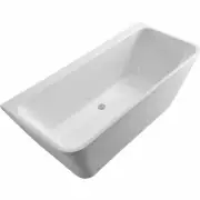 DELTA 1500mm Back-to-Wall Acrylic Bath #FR13572