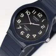 Casio Standard Analog Black Dial Quartz Men Original New Navy MQ-24UC-2BDF
