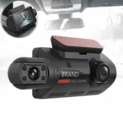 FHD 1080P 3in Touch Screen Car DVR Dual Lens Dash Cam Video Recorder Camera