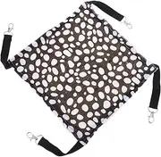 Kisangel Cat Hammock Cages Kitten Pool Ferret Cage Hanging Hammock Cats Peekaboo Pet Spout Catnip Pet Hanging Nest Sherpa