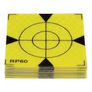 20pcs Reflector Target Sheets 60mm Self Adhesive Reflective Survey Target Green