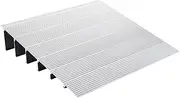 VEVOR Door Threshold Ramp, 6" Rise, 800 lbs Load Capacity, Door Ramp for Wheelchairs, Aluminum Threshold Ramp for Doorways, Adjustable Modular Threshold Ramp for Wheelchairs, Scooters, Power Chairs