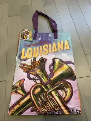 Trader Joe's - Reusable Grocery Bag - Louisiana New Trumpet Crawfish Rare Nwt