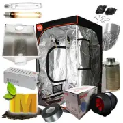 Hydroponics magnetic 250w 600w 1000w grow kits with 6" Ventilation tent system