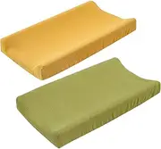 COOPHYA Baby Change Pad 2 Nappy Change Table Reusable Sheets Comfortable Breathable