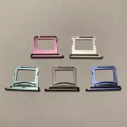Dual SIM Card Tray Single SIM Slot Holder w/ Remover for iPhone 16Pro Max/16Pro