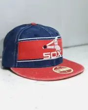 NEW ERA 59FIFTY 5950 CHICAGO WHITE SOX "DENIM" FITTED HAT CAP SIZE 7