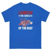 Lionfish the Rebels of the Reef Ecosystem Fish Nature Men's Classic Tee
