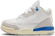[AIR JORDAN] JORDAN 3 RETRO (TD) "SUMMIT WHITE/HYDROGEN BLUE-LEGEND BLUE"