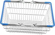 Mini Shopping Cart Handle for Boys and Girls Hand Basket Toys Storage Basket Iron Art Design for Home Decor Boys and Girls Party Favors