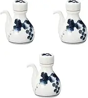 Set of 3 Heisei Grape Cap Juici (Screw Type) [7 x 10 cm (150cc)] | Juitsugi Arita Ware Setomonohonpo