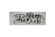 Swiss Diamond Premium Steel DLX 6pc Cookware Set