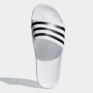 【adidas 愛迪達】ADILETTE AQUA 白 男女鞋 拖鞋 防水 休閒(F35539 ★)