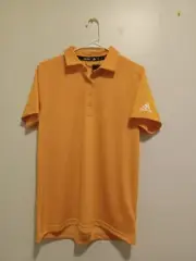 BNWT Adidas Climalite Yellow Polo Women's Size M Shirt