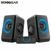 USB 2.0 Speakers Sonicgear Quatro 2 Extra Loud For Smartphones And PC Turquila