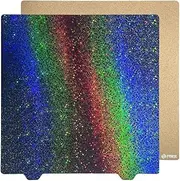 Smooth PEY and Textured PEI Build Plate Double Side Printing Steel Sheet Compatible WithPRUSA MK4 MK52 Bambu P1P/X1 VORON 3D Printer (Size : 355X355mm)