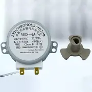 For Midea Microwave Oven Synchronous Motor 4RPM 2-Pin Turntable Turn Plate Motor