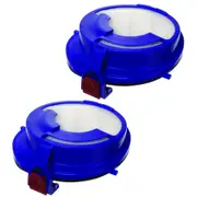 2x Post Motor 13.5cm Replacement Unit Filter Compatible for Dyson DC24 Vacuum