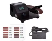 Automatic knife grinder vertical sand belt machine Stepless speed regulation