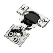 4 Pack 2 Pairs 1/2 Inch Overlay Soft Close Hinges For Kitchen Cabinet Hinges Sat