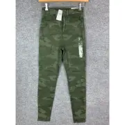 NWT American Eagle Pants Women's 6 Next Level Curvy Super Hi-Rise Jegging Camo