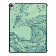 iPad Air 13-inch (M2/M3) iPad Impact Case Ocean Breath