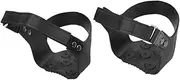 [Kelepu] 1 Pair 5 Teeth Anti Slip Ice Cleat Shoe Grips with Sturdy Spikes, Walk Traction Cleat Suitable Crampons for Hiking & Climbing Adventures on Slippery Surfaces