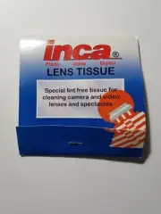 Inca Camara Lens Lint Free Tissue For Cleaning Leica Cams Video Lenses Nikon