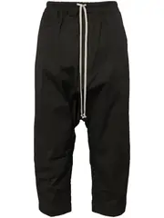 [Rick Owens] Drawstring Cropped Brushed Pants