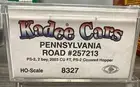 Kadee Cars HO RTR #8327 PS-2 2-Bay 2003 Cu Ft Covered Hopper PRR #257213 NIB