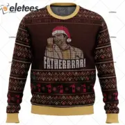 Fatherrrr The IT Crowd Ugly Christmas Sweater - Comedy Festive Style