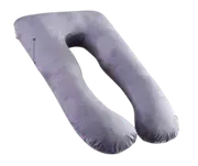 U Shaped Pregnancy Pillow Full Body Pillow for Back Legs Belly Support