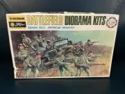 Vintage Bachmann Fujimi Battlefield Diorama Kit 3 American Infantry 1/76 scale