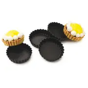 Matfer Bourgeat Exoglass Fluted Tart Mould - 110mm, Pack of 12