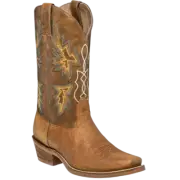 NOCONA BOOTS MEN'S NB6022 HERO GO ROUND TAN SQUARE TOE BOOT, SIZE 8.5 D