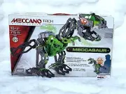 Meccano Meccasaur Programmable Robotic Dinosaur Building Set - 715 Pc - Ages 10+