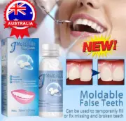 Tooth Repair Granules Temporary Tooth Repair Kit Fitting Beads Reusable AU