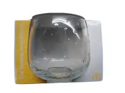 Brand new McDonalds 50 Years of Maccas Wobbly Glass 2021The Sesame Seed Pattern