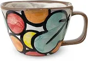 J-Kitchens Soup Cup, Red, Stained Color, Hasamiyaki, Kobo Sho, Made in Japan