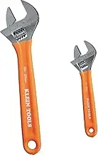 Klein Tools A-D5072 Extra-Capacity Adjustable Spanners, 2-Piece