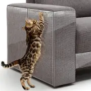 XL anti Cat Scratch Furniture Protector 12 PCS Clear Couch Cute kitty NEW