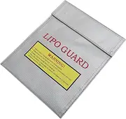 HOMSFOU Fireproof Battery Box Lipo Bag Fireproof Battery Bag for Safe Storage Impact Resistant Pouch