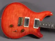 PRS Paul Reed Smith Custom 24 Wood Library Y2 SA Back ZI/FB Blood Orange