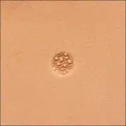 Matting Pebble Texture Small Round M882 Leather Stamp