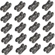 PAMINGONO 20pcs Single Speed Bike Chain Connectors Easy Install Metal Link for Bike Chain