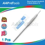 Dental Surgical Scalpel Handle Straight Round by AA PRO INSTRUMENTS