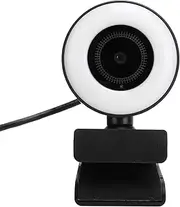 1080P USB Web Camera,Webcam with Light Built in Microphone for Live Streaming Video Computer Supplies 1080P Webcam Built-in Noise Reduction Microphone