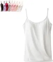 [Drakonas] Lifesparking Tank Top with Built-in Bra, Women's Built-in Bra Loose Sports Tank Top