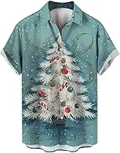 Men's T Shirts Print Short Sleeve Shirt Stretch Tee